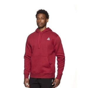 Reebok Men's & Big Men's Delta Logo Fleece Hoodie Sweatshirt, Size Small,